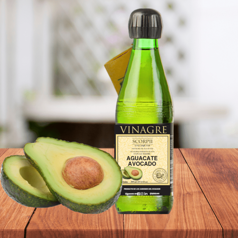 Avocado vinegar Vinagre de aguacate